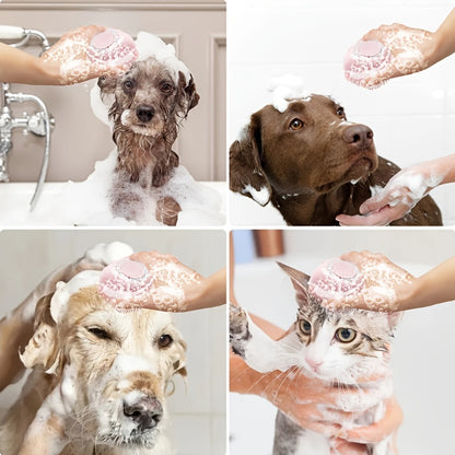 Soft Dog Brush: Make bathing your dog much more practical and enjoyable! This dog bathing brush was developed to gently clean, massage, and remove dirt, providing comfort and well-being to your pet. With soft and resistant bristles, it helps to spread the