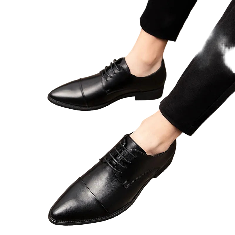 Classic Shoes For Men Casual Business Wedding Shoes High Quality Men's Dress Formal Social Leather Shoes Male