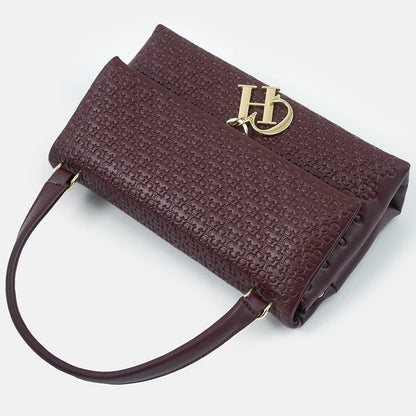 CH Women's Shoulder Bag Detachable Chain Light Luxury Underarm Bag Fashion Simple Large Capacity Solid Color Shoulder Strap