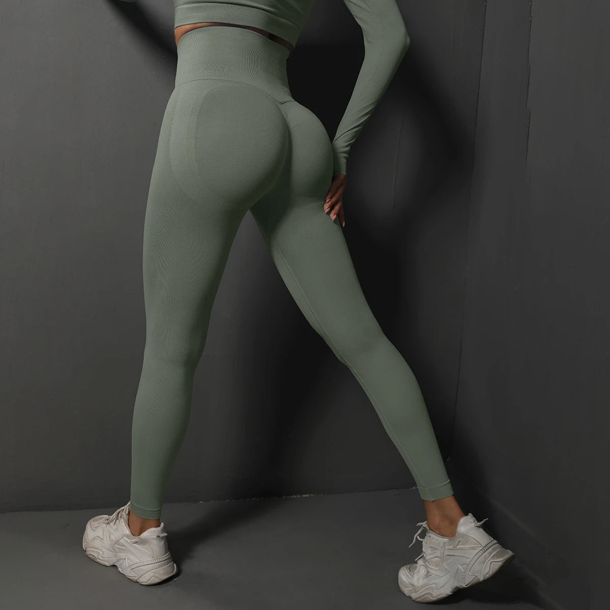 Seamless Gym Leggings Women Yoga Pants Sexy High Waist Booty Lifting Leggings Pants  Women Sports Clothing Fitness Wear