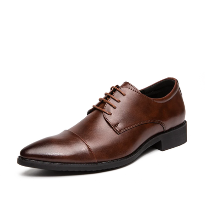 Classic Shoes For Men Casual Business Wedding Shoes High Quality Men's Dress Formal Social Leather Shoes Male