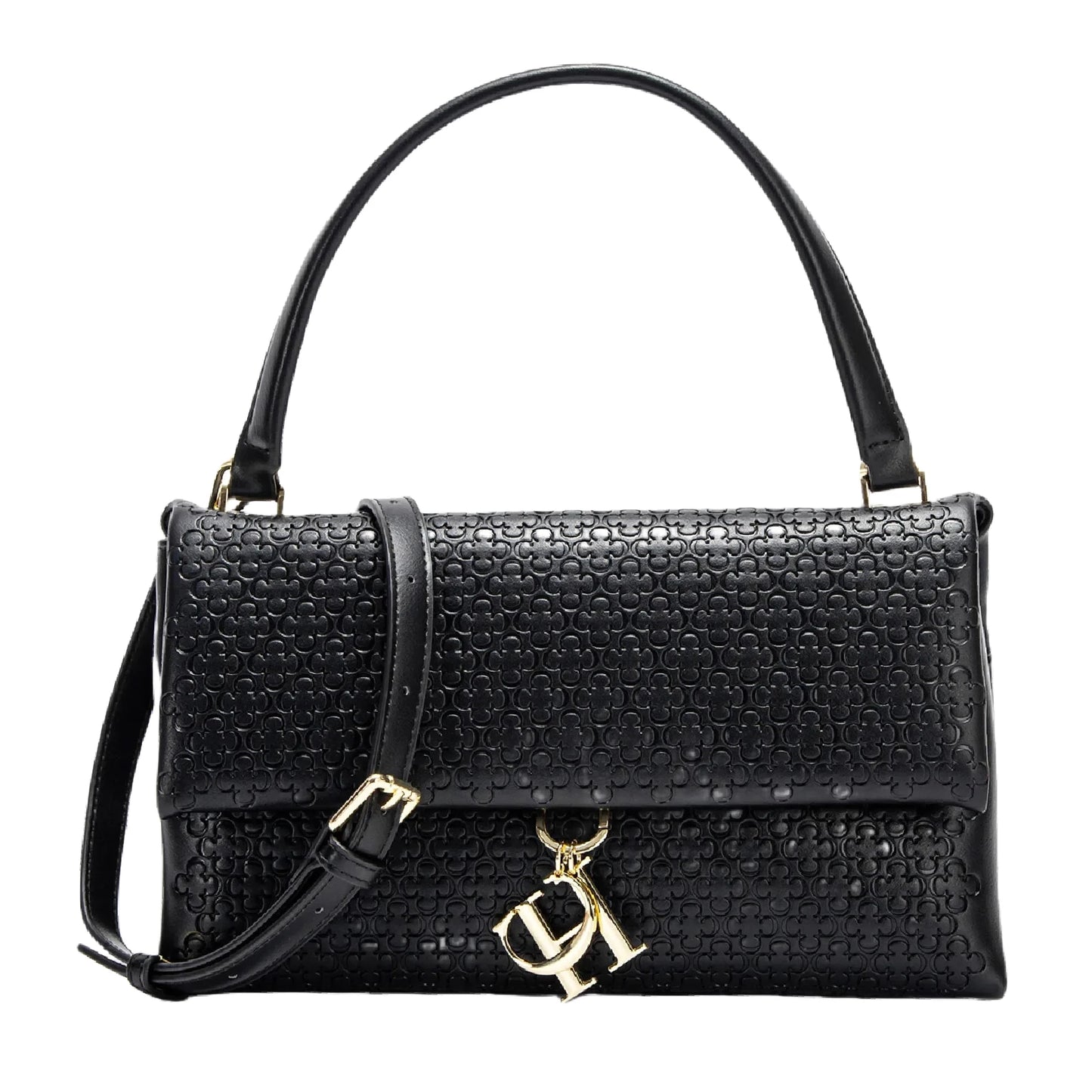 CH Women's Shoulder Bag Detachable Chain Light Luxury Underarm Bag Fashion Simple Large Capacity Solid Color Shoulder Strap