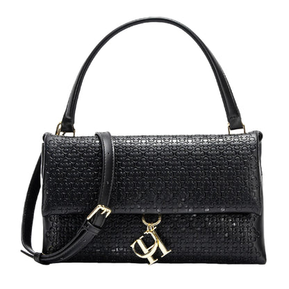 CH Women's Shoulder Bag Detachable Chain Light Luxury Underarm Bag Fashion Simple Large Capacity Solid Color Shoulder Strap