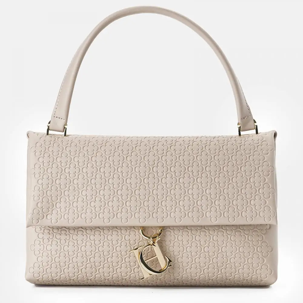 CH Women's Shoulder Bag Detachable Chain Light Luxury Underarm Bag Fashion Simple Large Capacity Solid Color Shoulder Strap