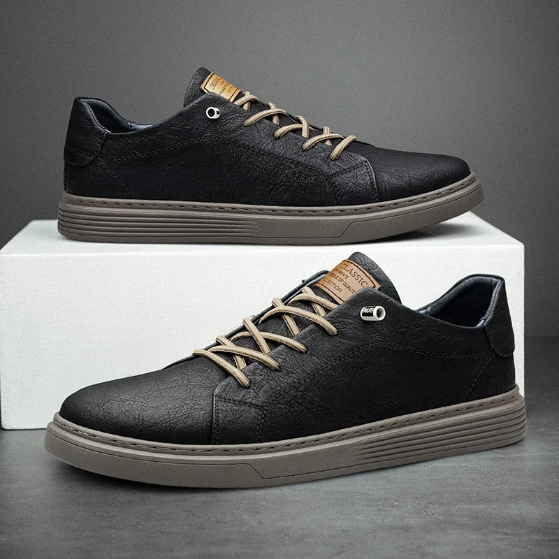 Men's Shoes Fashion Lace Up Oxford Shoes Outdoor Shoes for Men Sneakers Office Dress Shoe Italian Casual Shoe