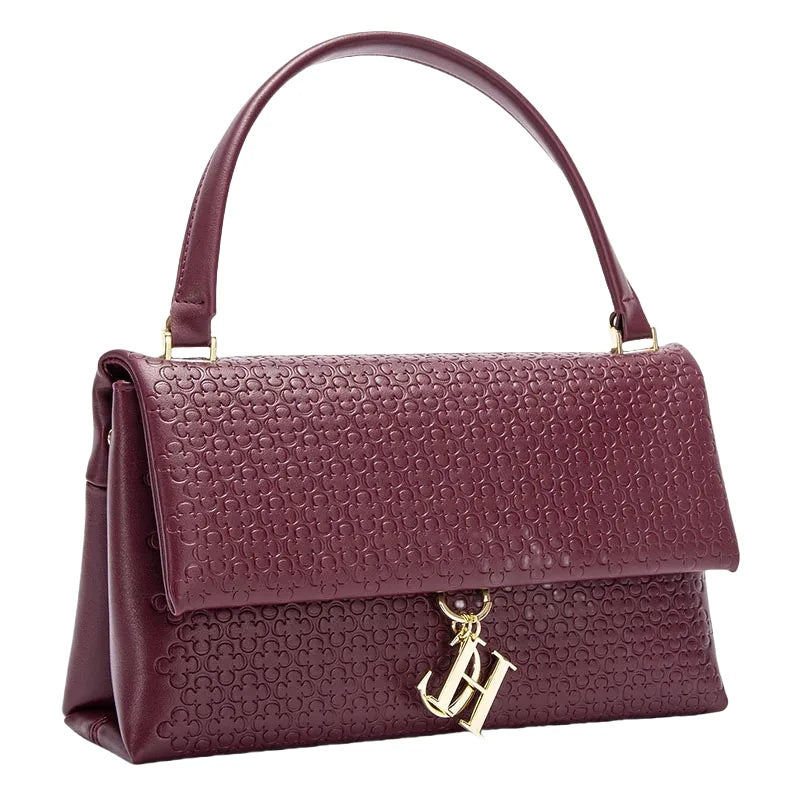 CH Women's Shoulder Bag Detachable Chain Light Luxury Underarm Bag Fashion Simple Large Capacity Solid Color Shoulder Strap