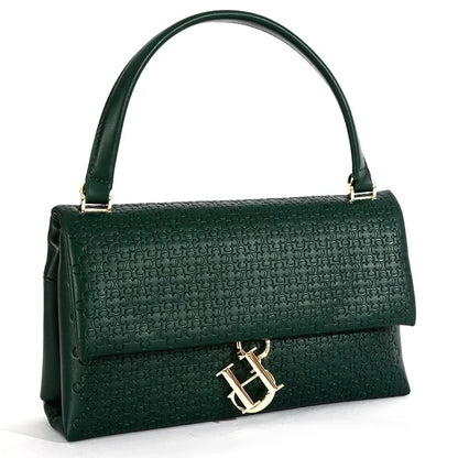 CH Women's Shoulder Bag Detachable Chain Light Luxury Underarm Bag Fashion Simple Large Capacity Solid Color Shoulder Strap