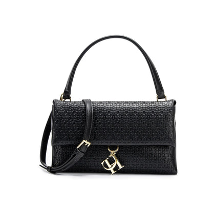 CH Women's Shoulder Bag Detachable Chain Light Luxury Underarm Bag Fashion Simple Large Capacity Solid Color Shoulder Strap