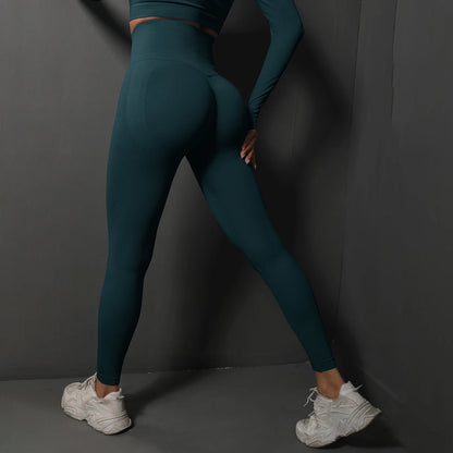 Seamless Gym Leggings Women Yoga Pants Sexy High Waist Booty Lifting Leggings Pants  Women Sports Clothing Fitness Wear