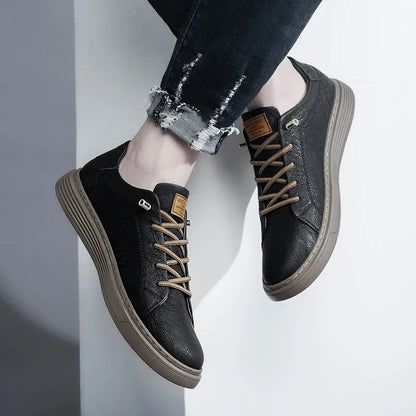 Men's Shoes Fashion Lace Up Oxford Shoes Outdoor Shoes for Men Sneakers Office Dress Shoe Italian Casual Shoe