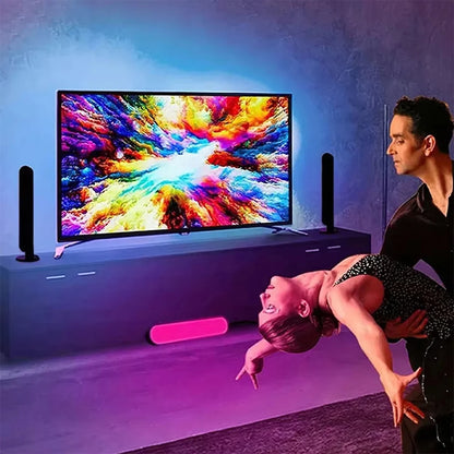 RGB Music Rhythm Light Bars USB Rechargeable Set