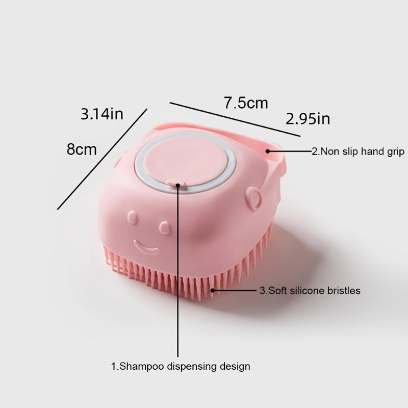 Soft Dog Brush: Make bathing your dog much more practical and enjoyable! This dog bathing brush was developed to gently clean, massage, and remove dirt, providing comfort and well-being to your pet. With soft and resistant bristles, it helps to spread the