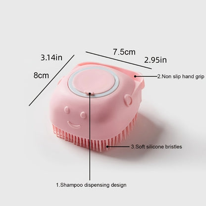 Soft Dog Brush: Make bathing your dog much more practical and enjoyable! This dog bathing brush was developed to gently clean, massage, and remove dirt, providing comfort and well-being to your pet. With soft and resistant bristles, it helps to spread the